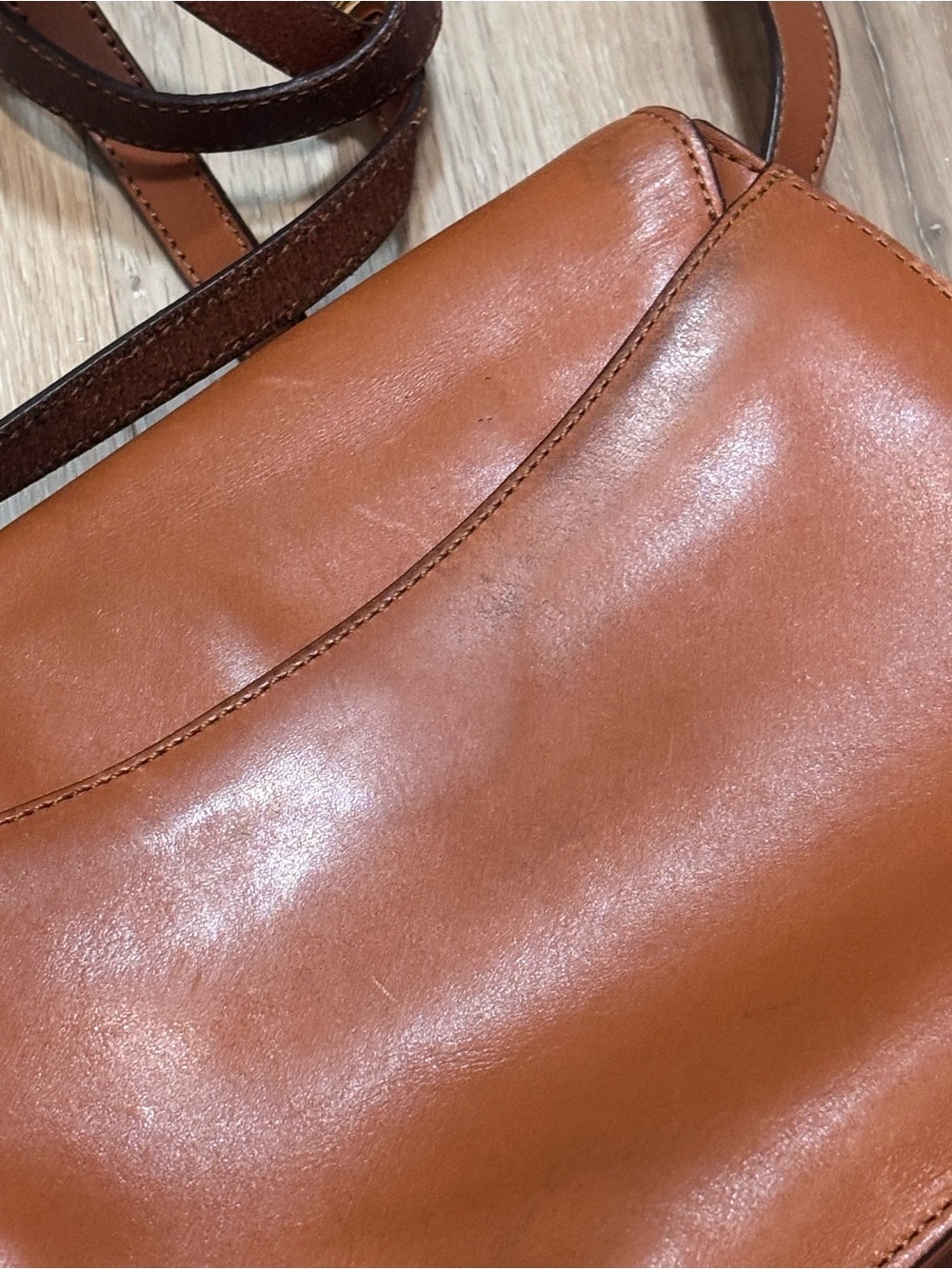 VINTAGE Lauren Ralph Lauren Leather bag - Picture 8 of 12